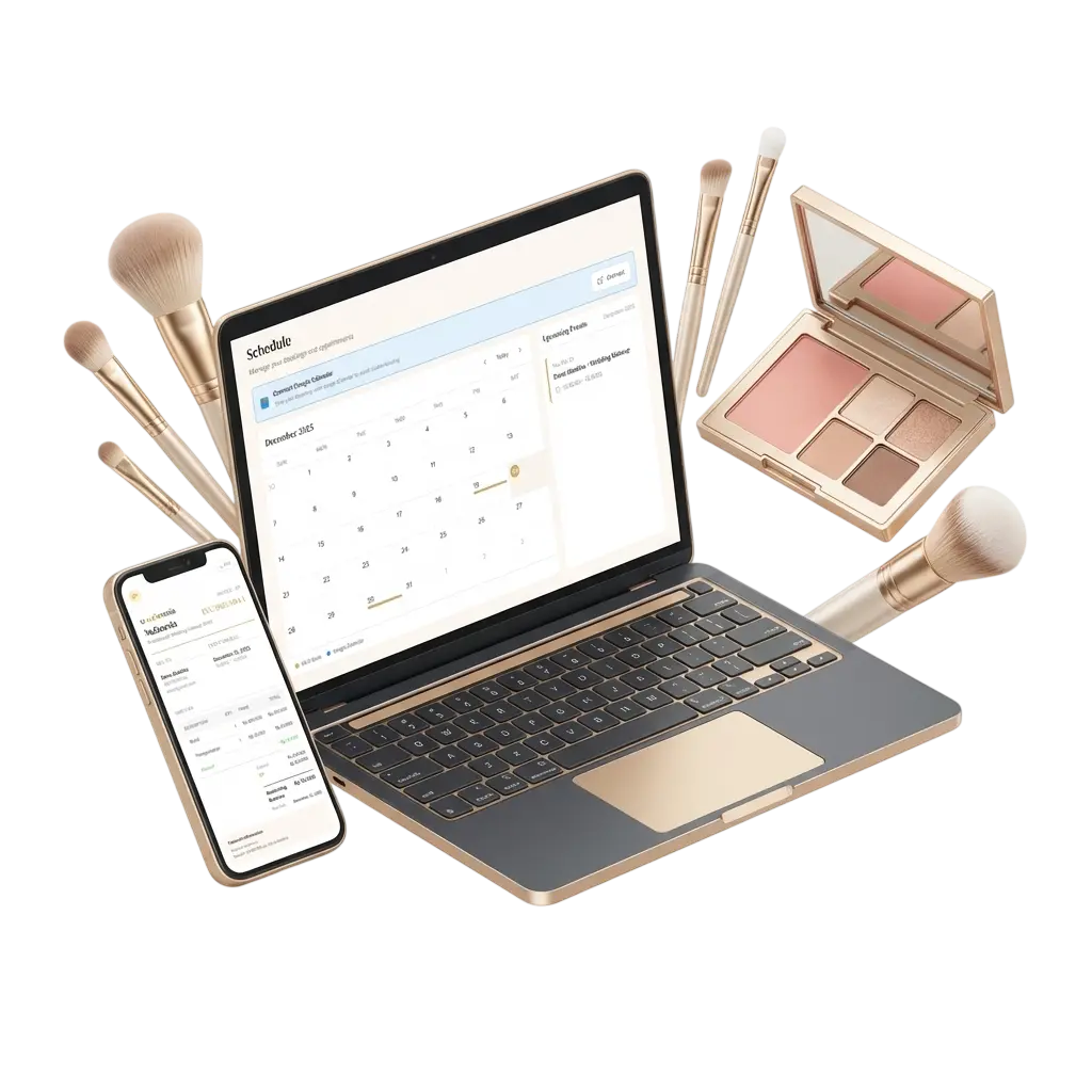 Book MUA Dashboard Preview